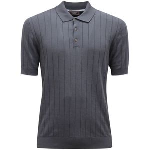 Peserico, Heren, Tops, Grijs, Maat: M