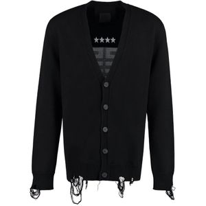 Givenchy, Heren, Truien, Zwart, Maat: M Katoen,