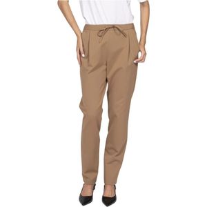 Fabiana Filippi, Dames, Broeken, Bruin, Maat: XS Jersey,