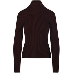 Max Mara, Dames, Truien, Bruin, Maat: S Wol,