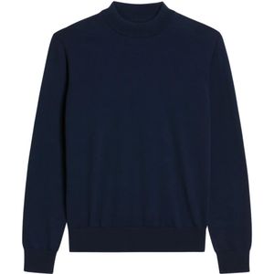 Paolo Pecora, Heren, Truien, Blauw, Maat: L Wol,