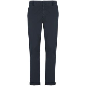 Dondup, Heren, Broeken, Blauw, Maat: W35 Katoen,