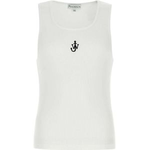 JW Anderson, Heren, Tops, Wit, Maat: XL Katoen,