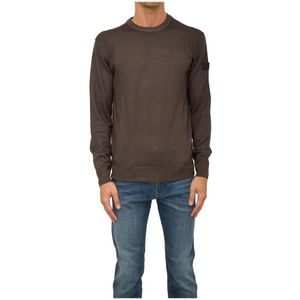 Peuterey, Heren, Truien, Bruin, Maat: 3XL Wol,