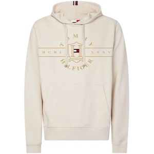 Tommy Hilfiger, Heren, Sweatshirts & Hoodies, Wit, Maat: S Katoen,