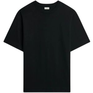 Dries Van Noten, Heren, Tops, Zwart, Maat: M Katoen,