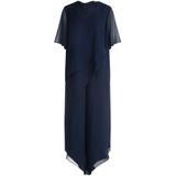 Jumpsuit - Unikleur - Loose Fit - Rits