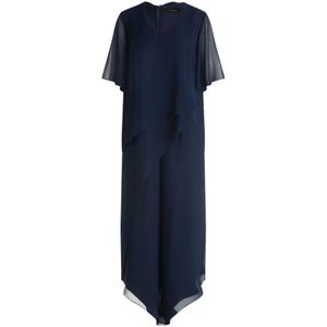 Jumpsuit - Unikleur - Loose Fit - Rits