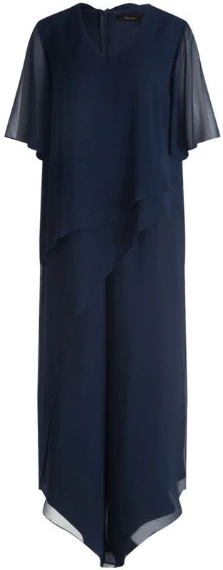 Jumpsuit - Unikleur - Loose Fit - Rits