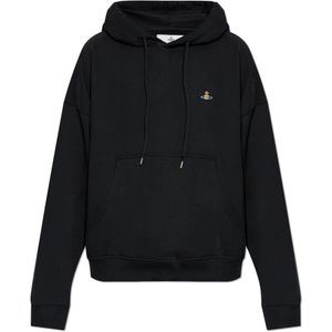 Vivienne Westwood, Heren, Sweatshirts & Hoodies, Zwart, Maat: M Katoen,