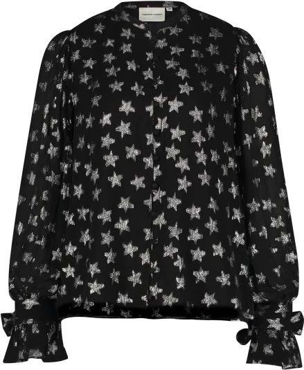 Fabienne Chapot - T-Shirt - Zwart - Sterrenprint - Dames