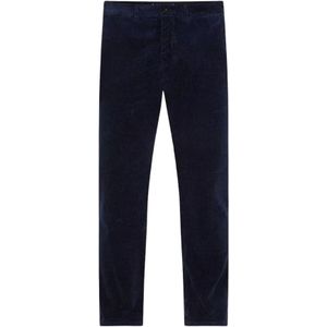 Tommy Hilfiger, Heren, Broeken, Blauw, Maat: W28 Velours,
