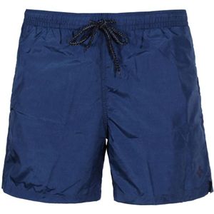 Drumohr, Heren, Badkleding, Blauw, Maat: S Poliester,