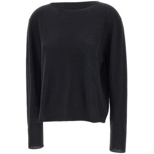 Hemisphere, Dames, Truien, Zwart, Maat: S Kasjmier,