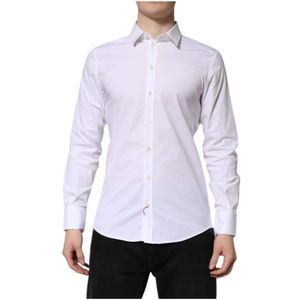 DOLCE & GABBANA - GOLD - Overhemd - Wit - Slim Fit