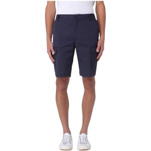 Save The Duck - Korte Broeken - Blauw - Katoen - Casual Shorts