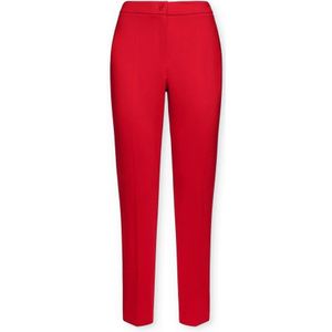 Elena Mirò, Dames, Broeken, Rood, Maat: 2XL