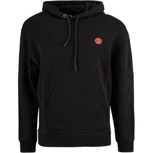 Aspesi, Heren, Sweatshirts & Hoodies, Zwart, Maat: M