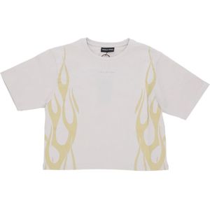 Vision OF Super, Dames, Tops, Grijs, Maat: XS Lame,