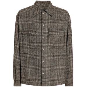 Dolce & Gabbana, Heren, Overhemden, Bruin, Maat: L Katoen,