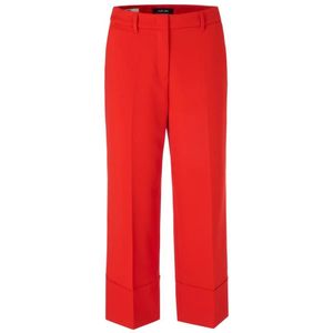 Marc Cain, Heren, Broeken, Rood, Maat: W42