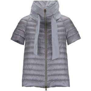 Herno, Dames, Jassen, Grijs, Maat: 2XS Polyamide,
