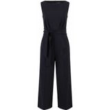 Jumpsuit - Effen - Ronde Hals - Mouwloos - Slanke Pasvorm