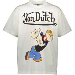 VON Dutch, Heren, Tops, Wit, Maat: XL