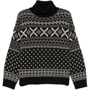 Semicouture, Dames, Truien, Zwart, Maat: XS Wol,