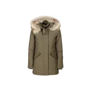 Woolrich Winterjas , Green , Dames , Maat: M