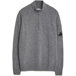 C.p. Company, Heren, Truien, Grijs, Maat: 2XL Wol,