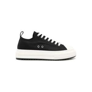 Dsquared2 Zwarte Sneakers voor Heren , Black , Heren , Maat: 41 EU