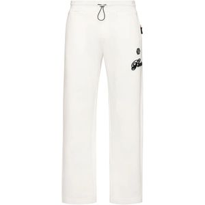 Philipp Plein, Heren, Broeken, Beige, Maat: S