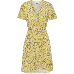 Americandreams, Dames, Jurken, Geel, Maat: S Viscose,