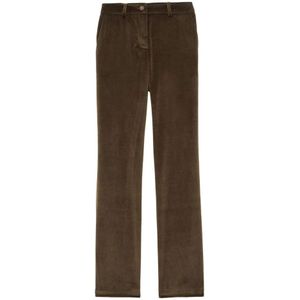 Ines de la Fressange Paris, Dames, Broeken, Groen, Maat: XS Corduroy,