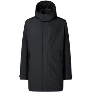 Save The Duck, Heren, Mantels, Blauw, Maat: 2XL Poliester,