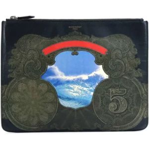 Givenchy Pre-owned, Dames, Pre-owned, Veelkleurig, Maat: ONE Size Leer,