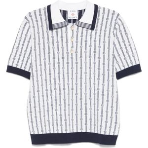 Casablanca, Heren, Tops, Blauw, Maat: XL