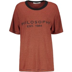 Philosophy di Lorenzo Serafini, Dames, Tops, Rood, Maat: M Viscose,