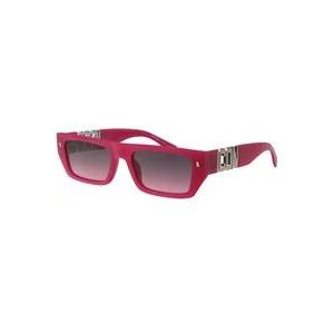 Dsquared2 Iconische Zonnebril Model 0011/S , Pink , Heren , Maat: 54 MM