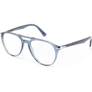 Persol - PO3160V - Optische Monturen - Blauw - Acetaat - Piloot