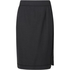 Maison Margiela, Dames, Rokken, Zwart, Maat: XS Katoen,