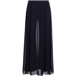 vera mont, Dames, Broeken, Blauw, Maat: L Chiffon,