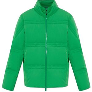 Moncler, unisex, Jassen, Groen, Maat: M Nylon,
