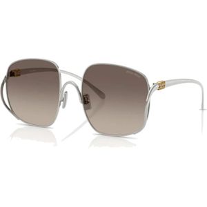 Miu Miu - MU A57S - Zonnebril - Grijs - Oversized Vierkante Lenzen