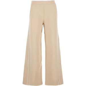 Max Mara, Dames, Broeken, Beige, Maat: S Katoen,