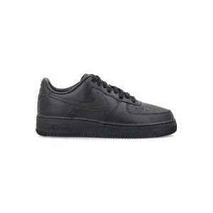 Nike Frisse Air Force 1 07 , Black , Heren , Maat: 36 1/2 EU