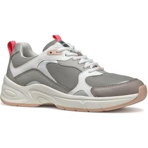 Geox, Dames, Schoenen, Grijs, Maat: 37 EU Leer,