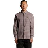 Lyle & Scott, Heren, Overhemden, Bruin, Maat: S Flanel,