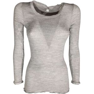 Lisanza, Dames, Truien, Grijs, Maat: XL